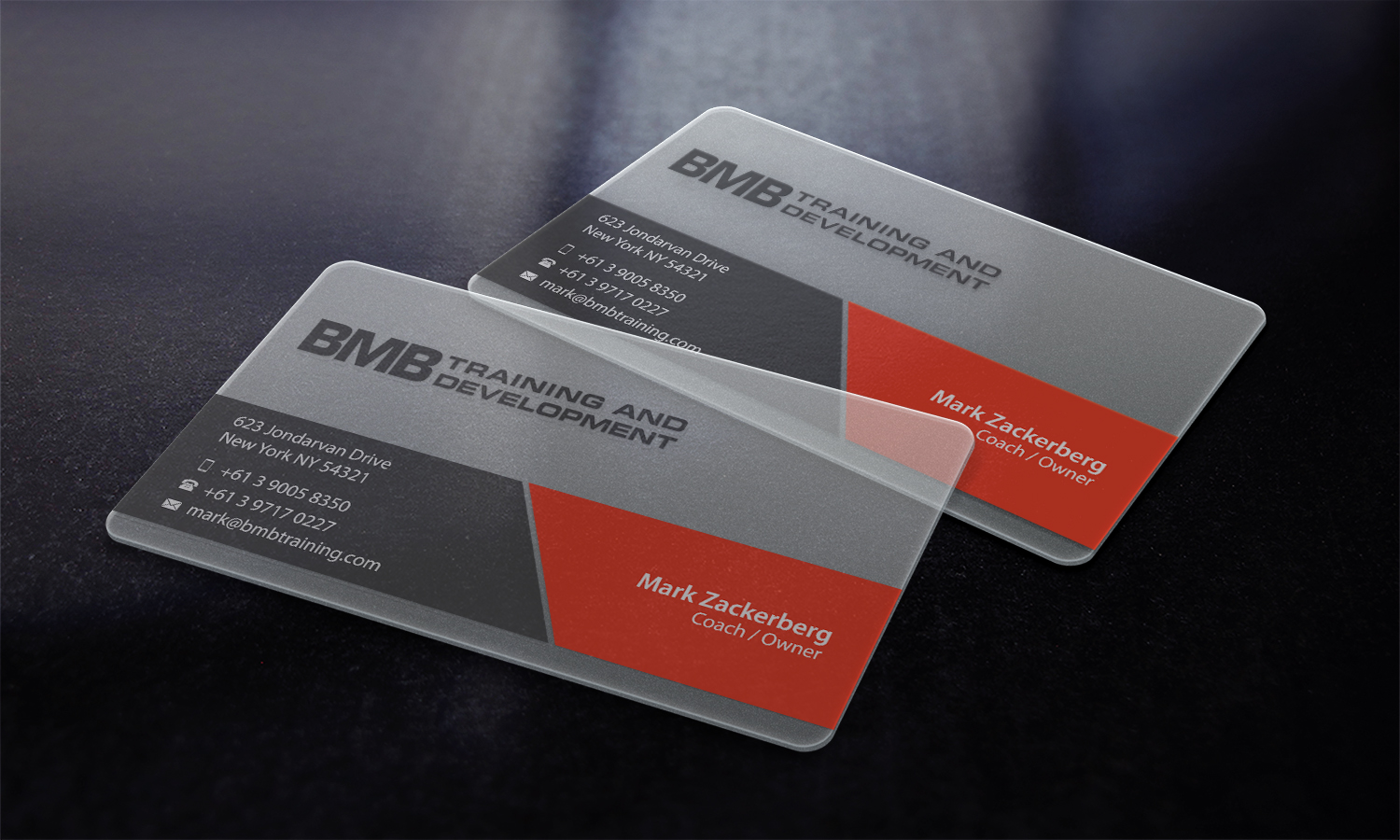 Business Card Design by Stylez Designz for BMB Training and Development LLC | Design #5183624
