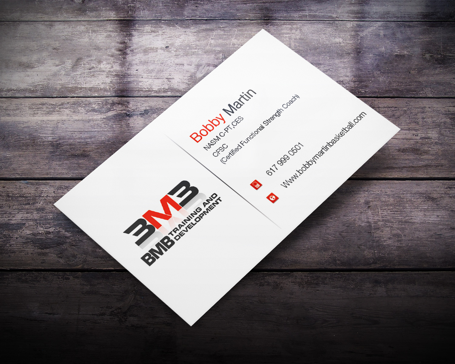 Business Card Design by Nilu for BMB Training and Development LLC | Design #5180217