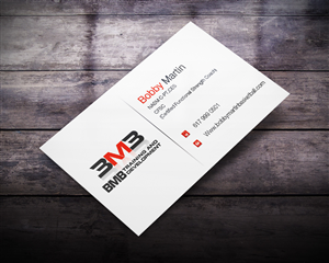 Business Card Design by Nilu for BMB Training and Development LLC | Design: #5180217