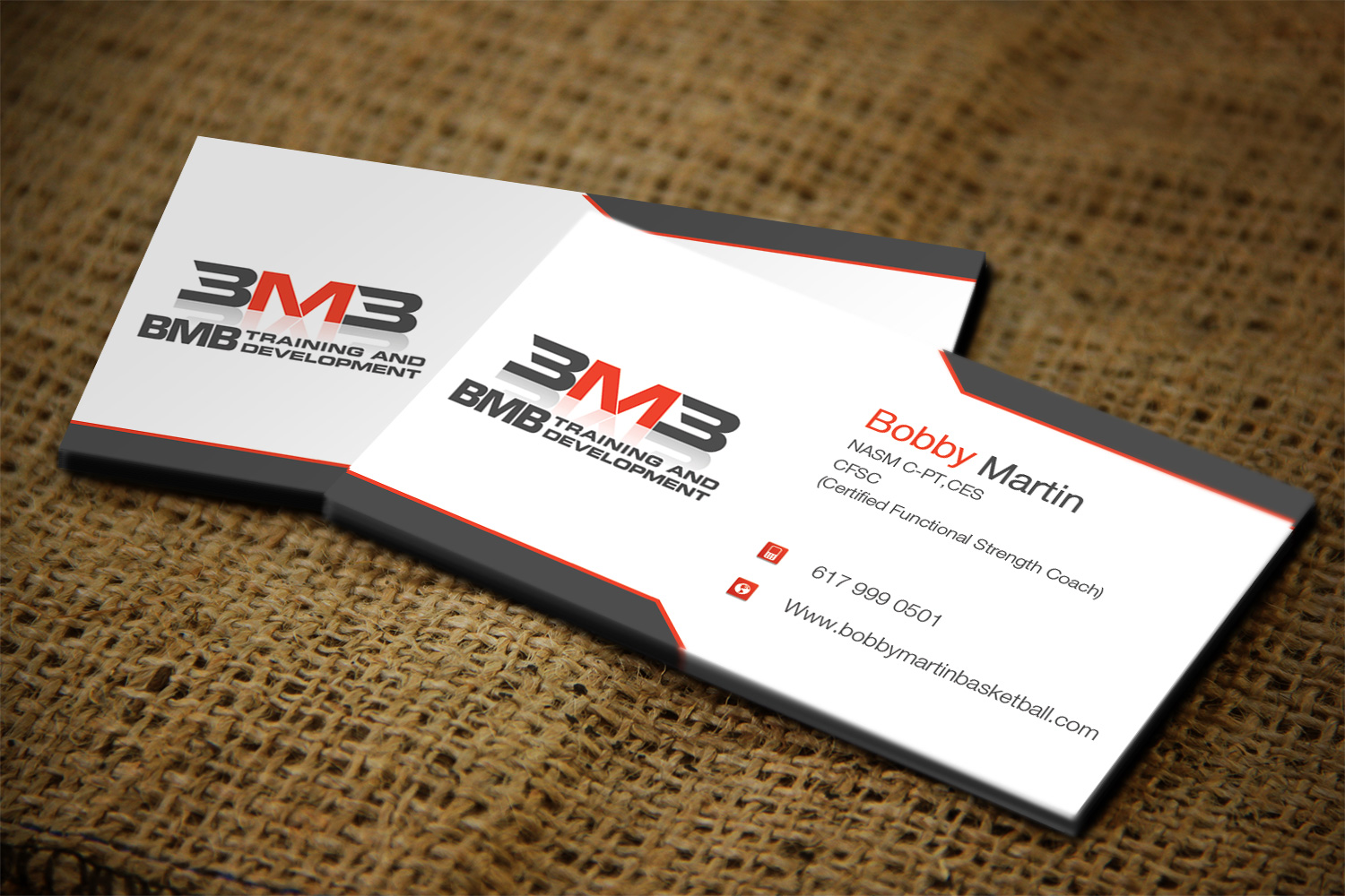 Business Card Design by Nilu for BMB Training and Development LLC | Design #5180222
