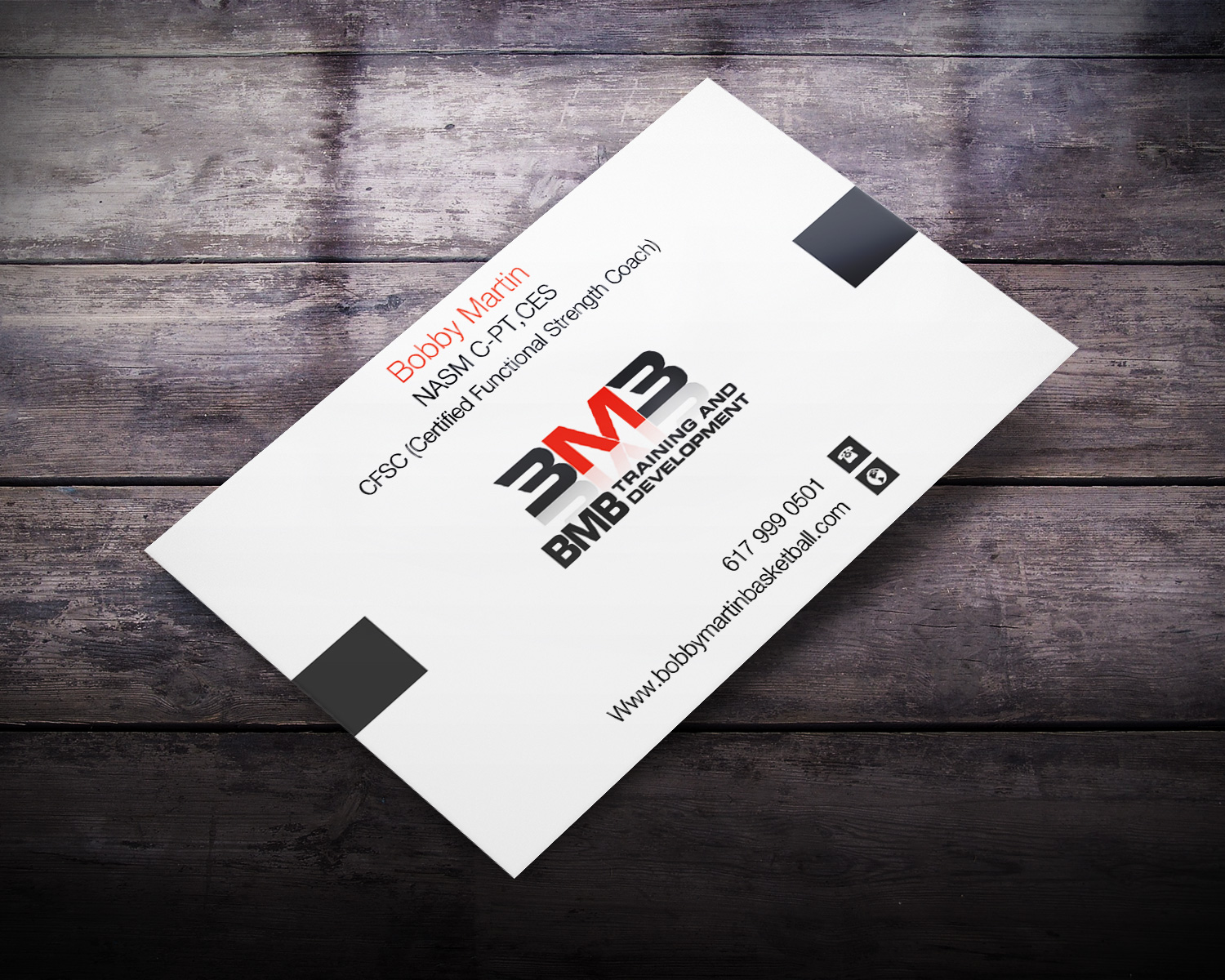 Business Card Design by Nilu for BMB Training and Development LLC | Design #5180223