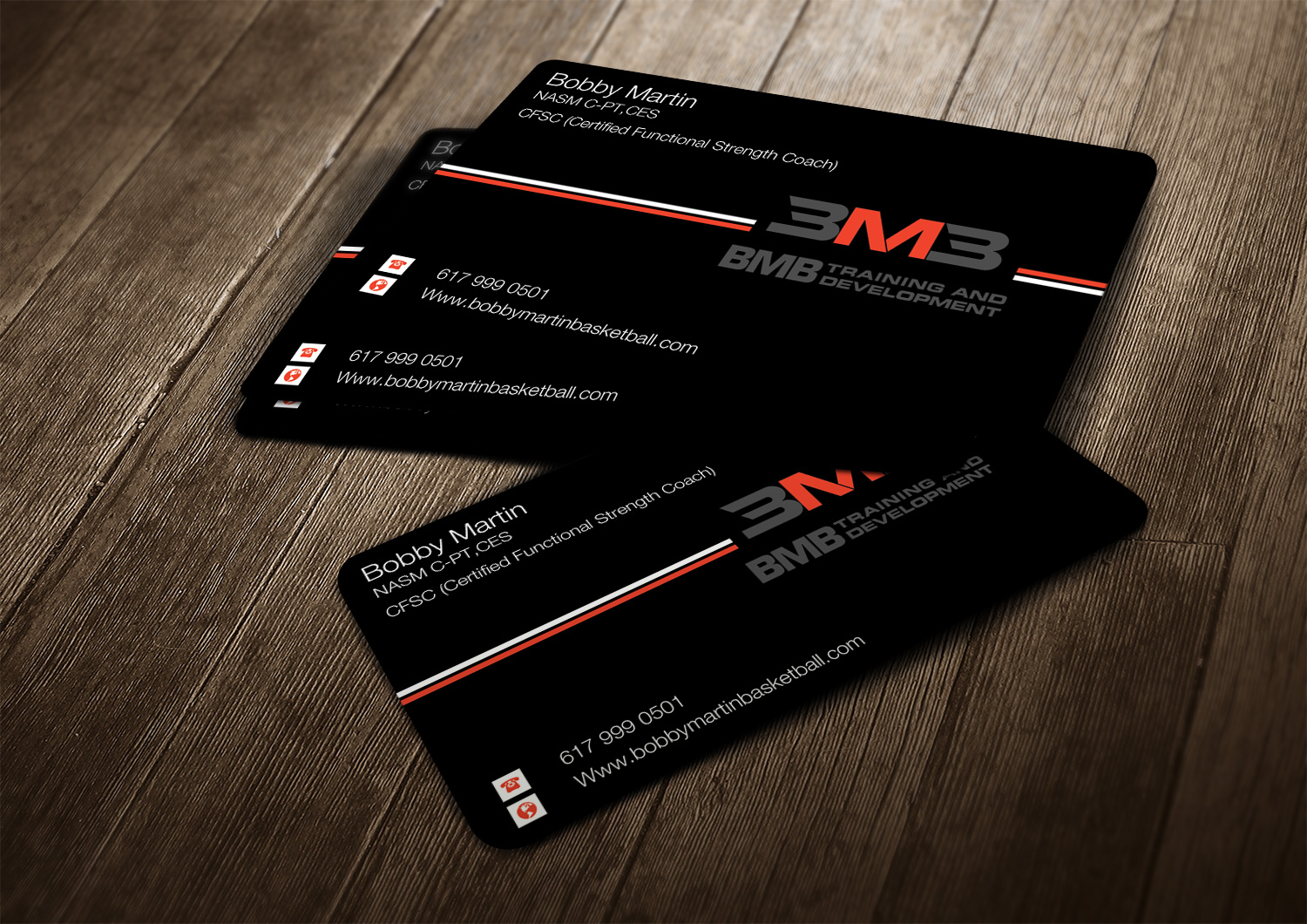 Visitenkarten-Design von Nilu für BMB Training and Development LLC | Design #5180227