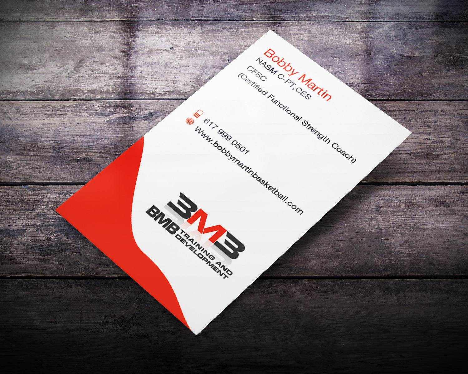 Business Card Design by Nilu for BMB Training and Development LLC | Design #5180671