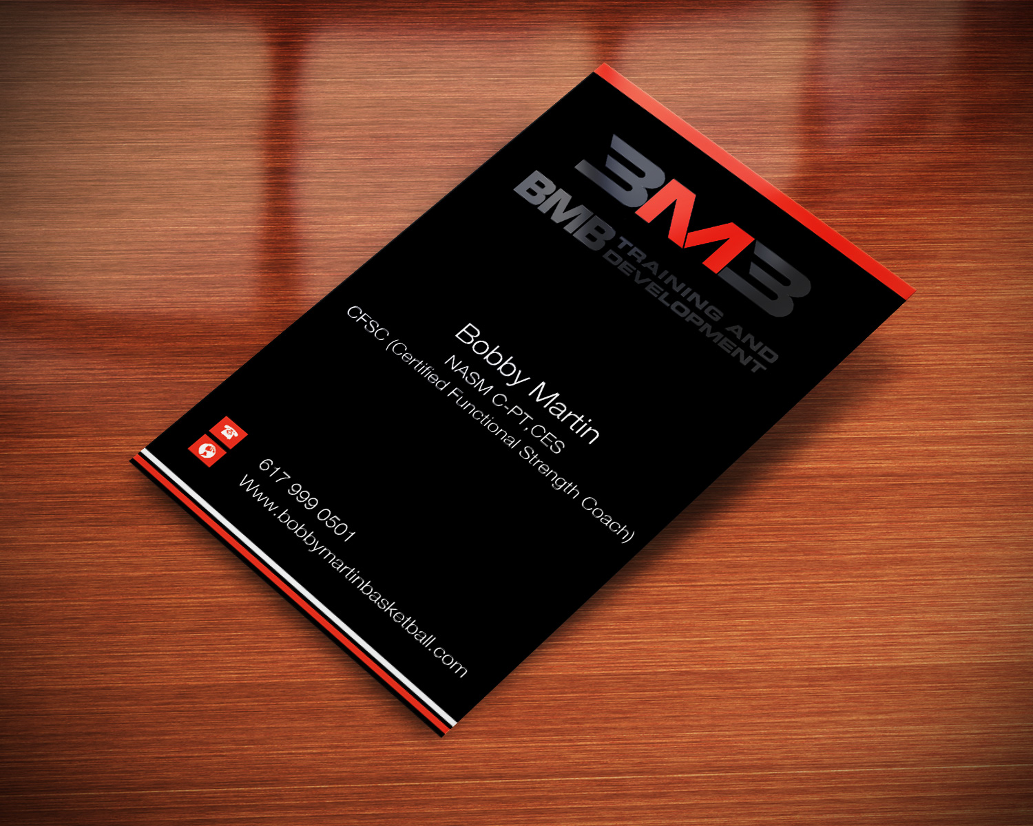 Business Card Design by Nilu for BMB Training and Development LLC | Design #5180675