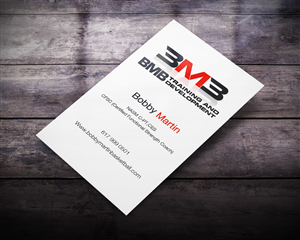 Business Card Design by Nilu for BMB Training and Development LLC | Design: #5180680