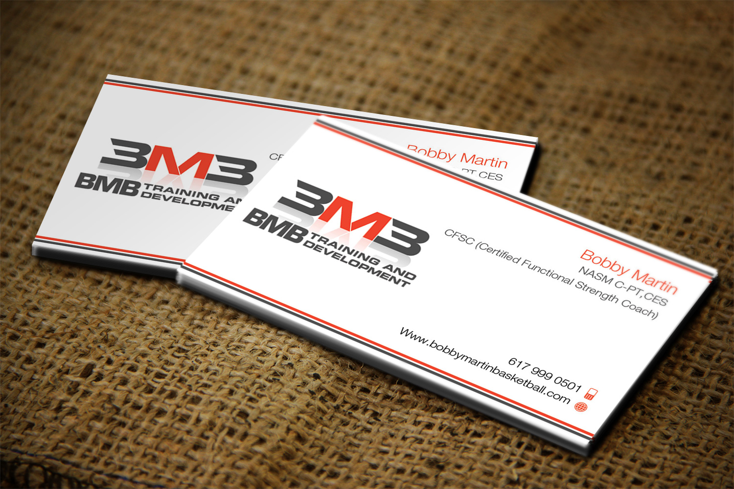 Business Card Design by Nilu for BMB Training and Development LLC | Design #5180685