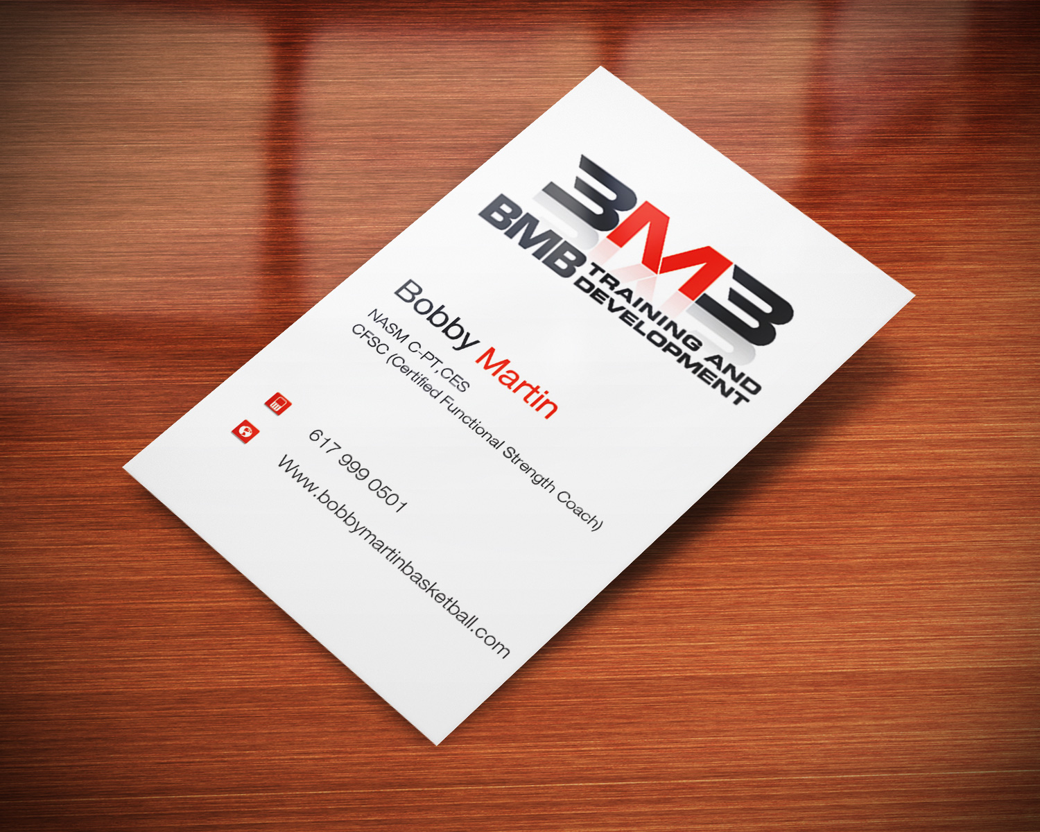 Business Card Design by Nilu for BMB Training and Development LLC | Design #5180690