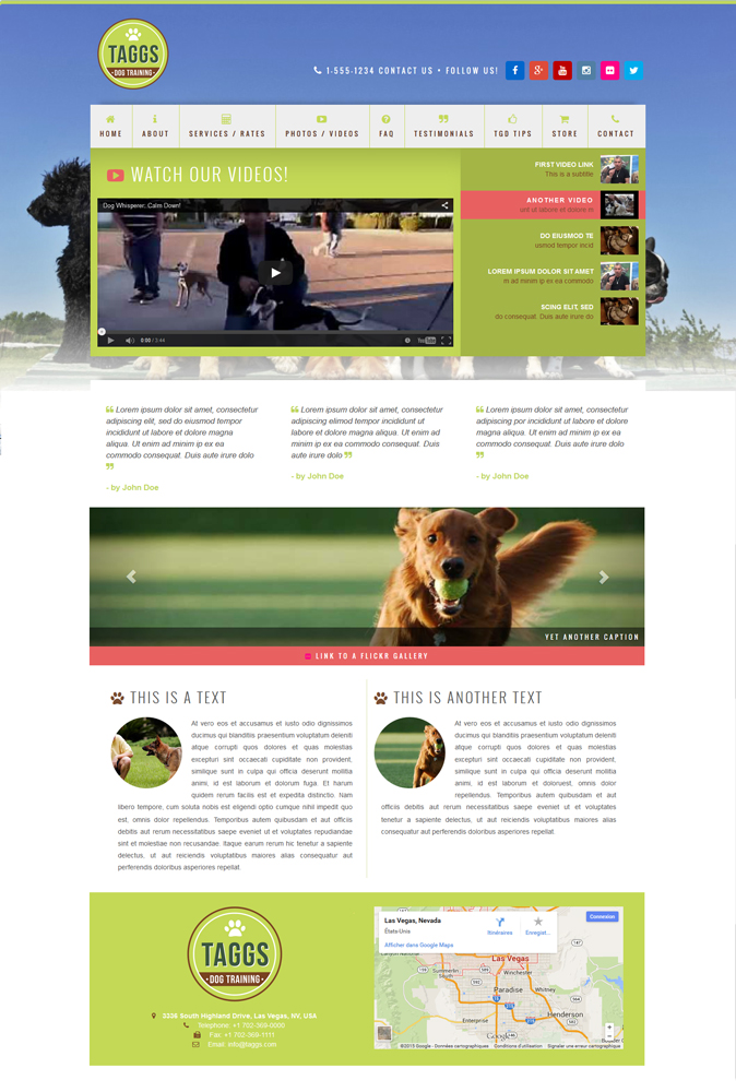 Web Design by Romain for ATCHER SERVICE LLC | Design #5304417