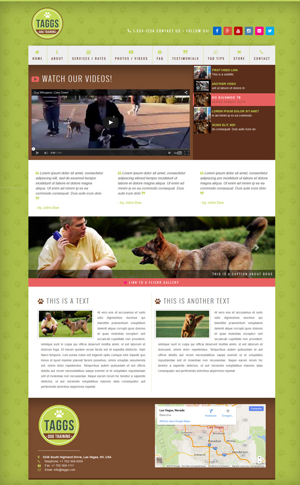 Web Design by Romain for ATCHER SERVICE LLC | Design #5304432