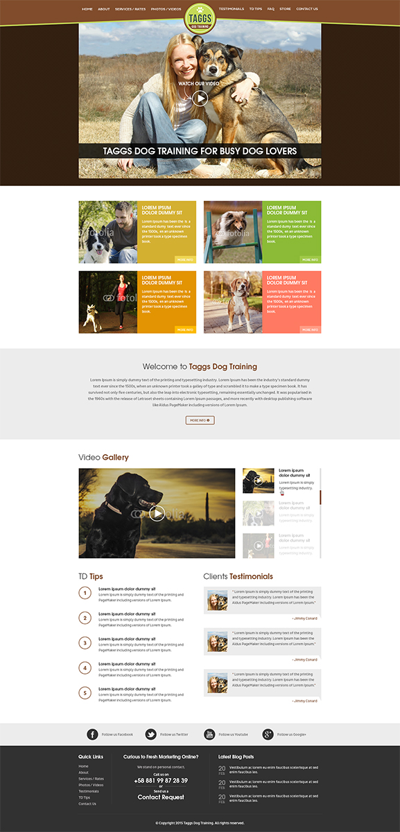 Web Design par RupalTechno pour ATCHER SERVICE LLC | Design #5294723