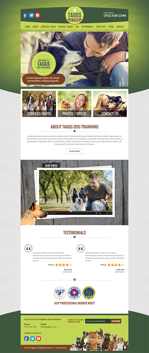 Web Design by RupalTechno for ATCHER SERVICE LLC | Design #5295226