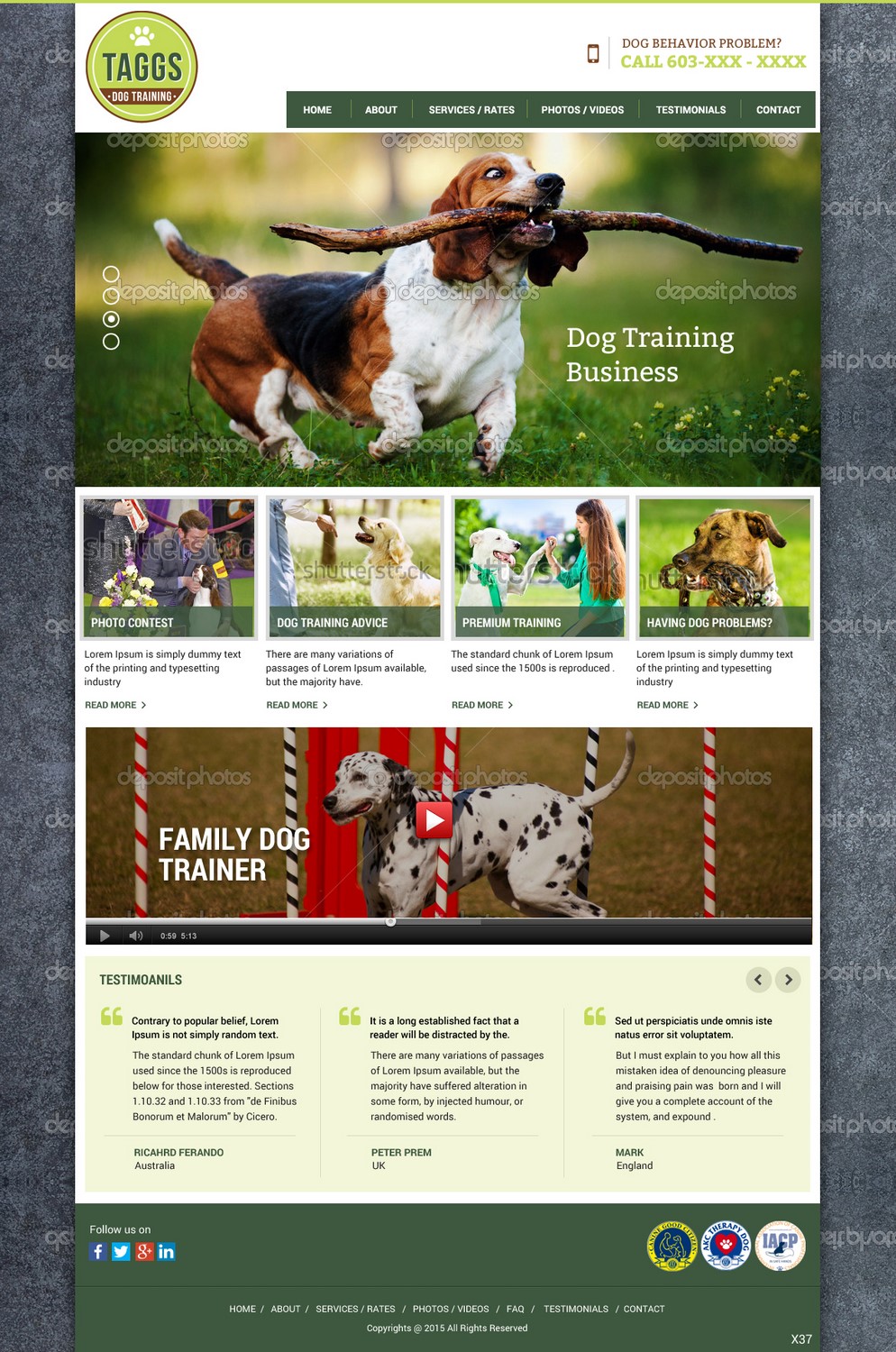 Web Design by pb for ATCHER SERVICE LLC | Design #5283752