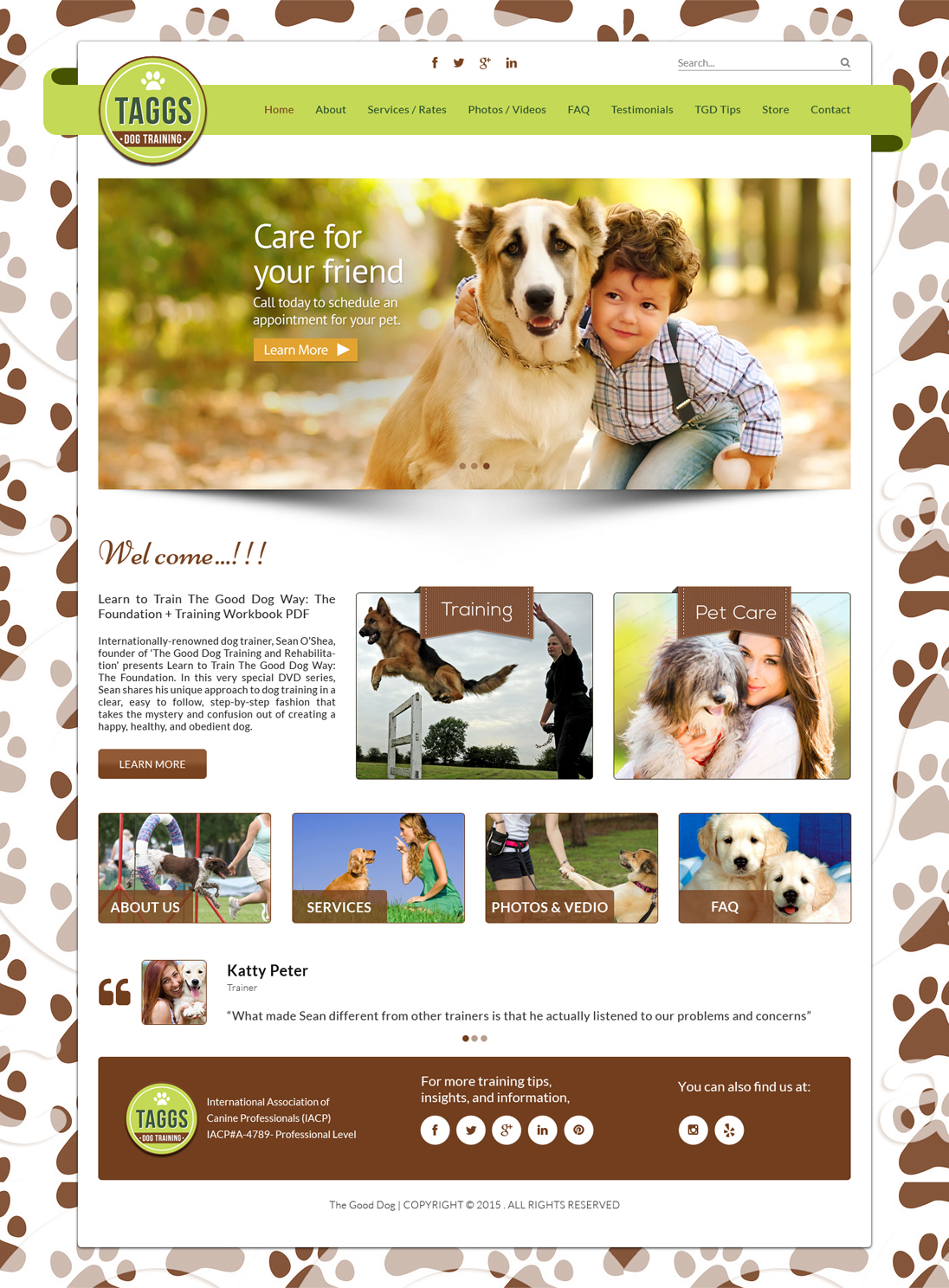 Web Design by Advent Innovative for ATCHER SERVICE LLC | Design #5340923