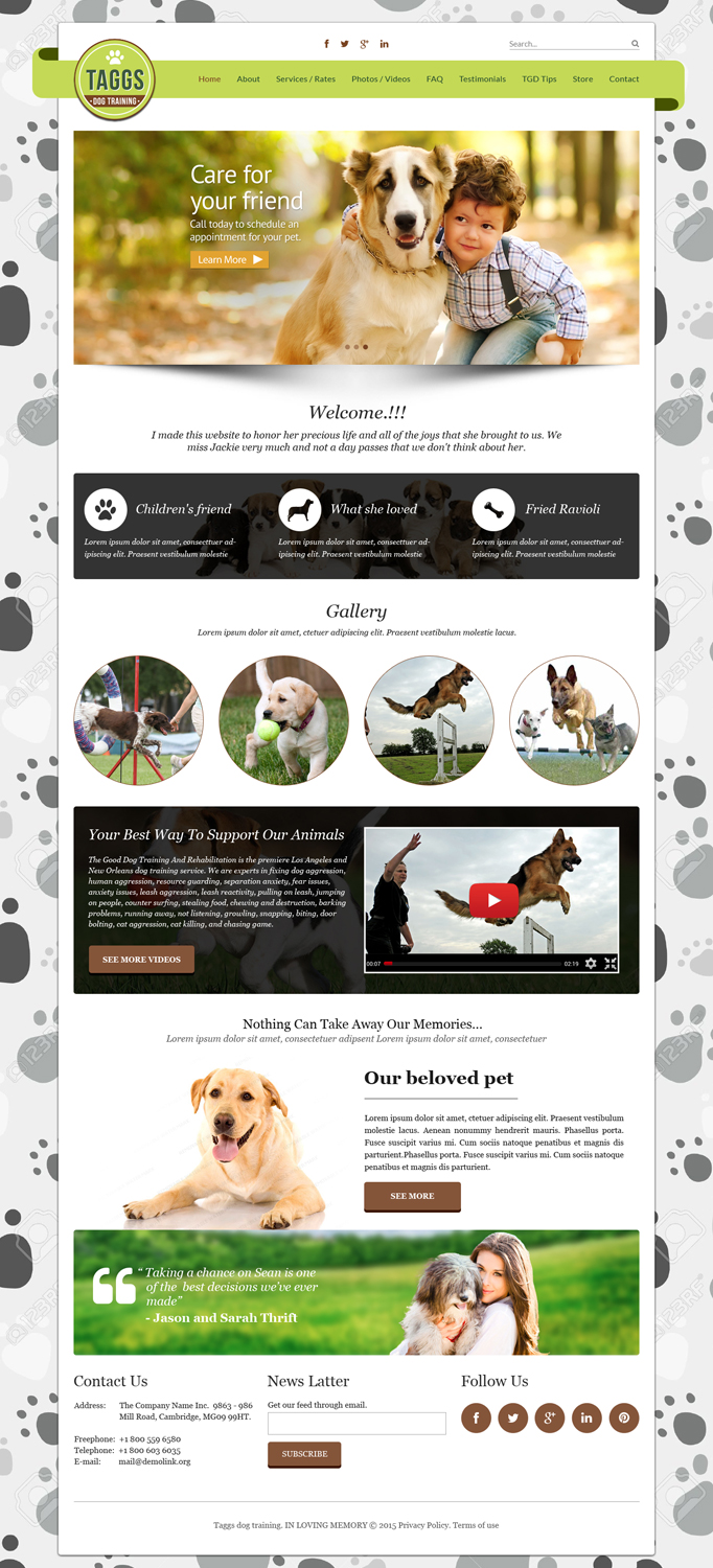 Web Design by Advent Innovative for ATCHER SERVICE LLC | Design #5341197