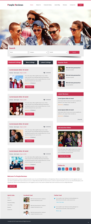 Web Design by pb for this project | Design: #5202150