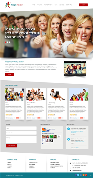 Web Design by pb for this project | Design: #5202155