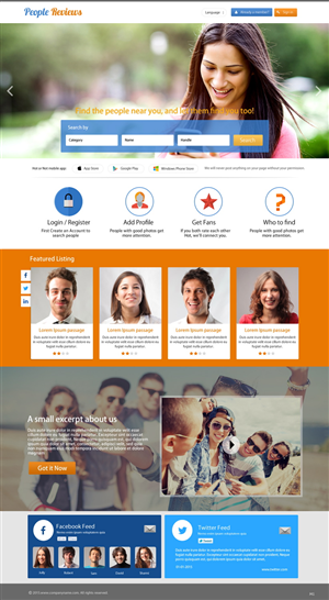 Web Design by pb for this project | Design: #5215287
