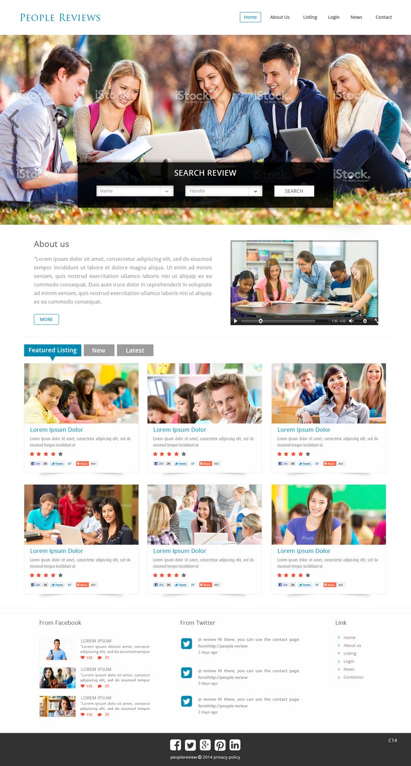 Web Design by pb for this project | Design: #5222368