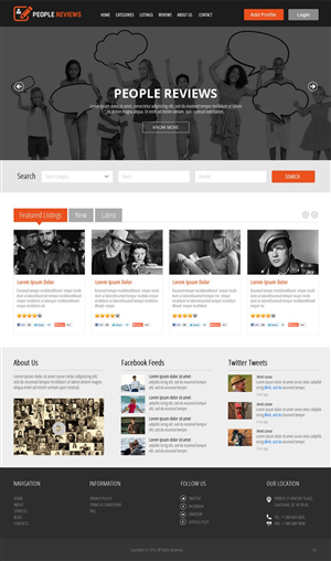 Web Design by pb for this project | Design: #5222369