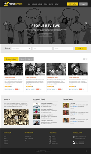 Web Design by pb for this project | Design: #5222372
