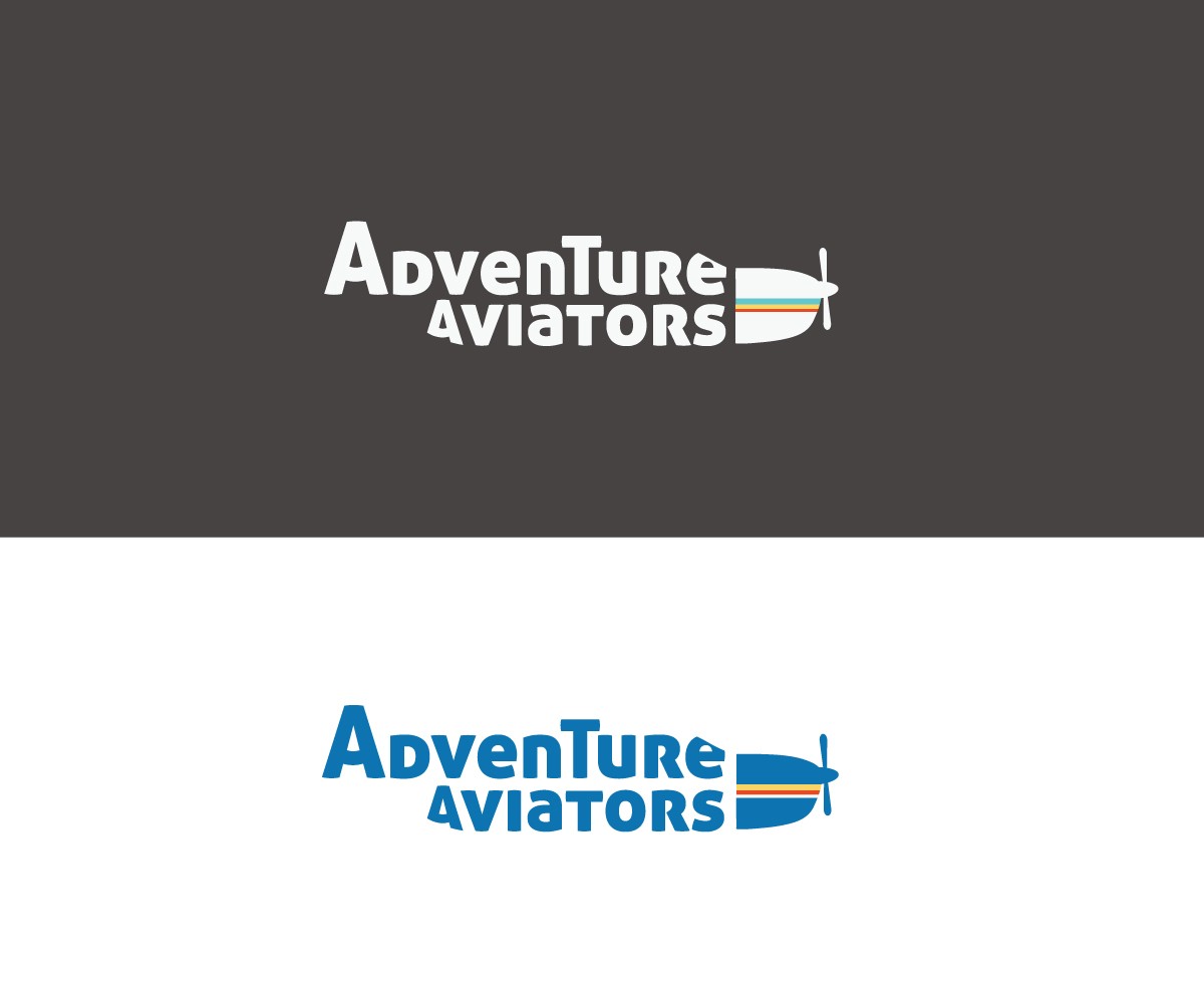 Logo Design by Frontino graphic studio for Adventure Aviators | Design #1462185
