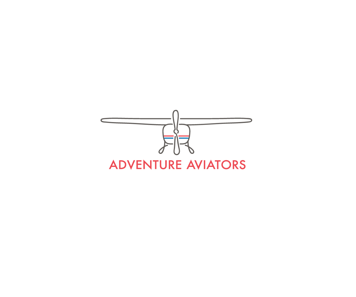Logo Design by Frontino graphic studio for Adventure Aviators | Design #1465915