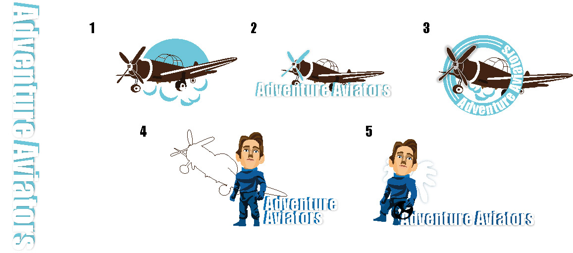 Logo Design by Reyensm for Adventure Aviators | Design #1449592