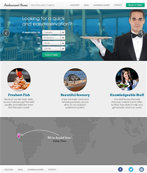 Web Design by Jaclyn Levi for Telef | Design: #1487062