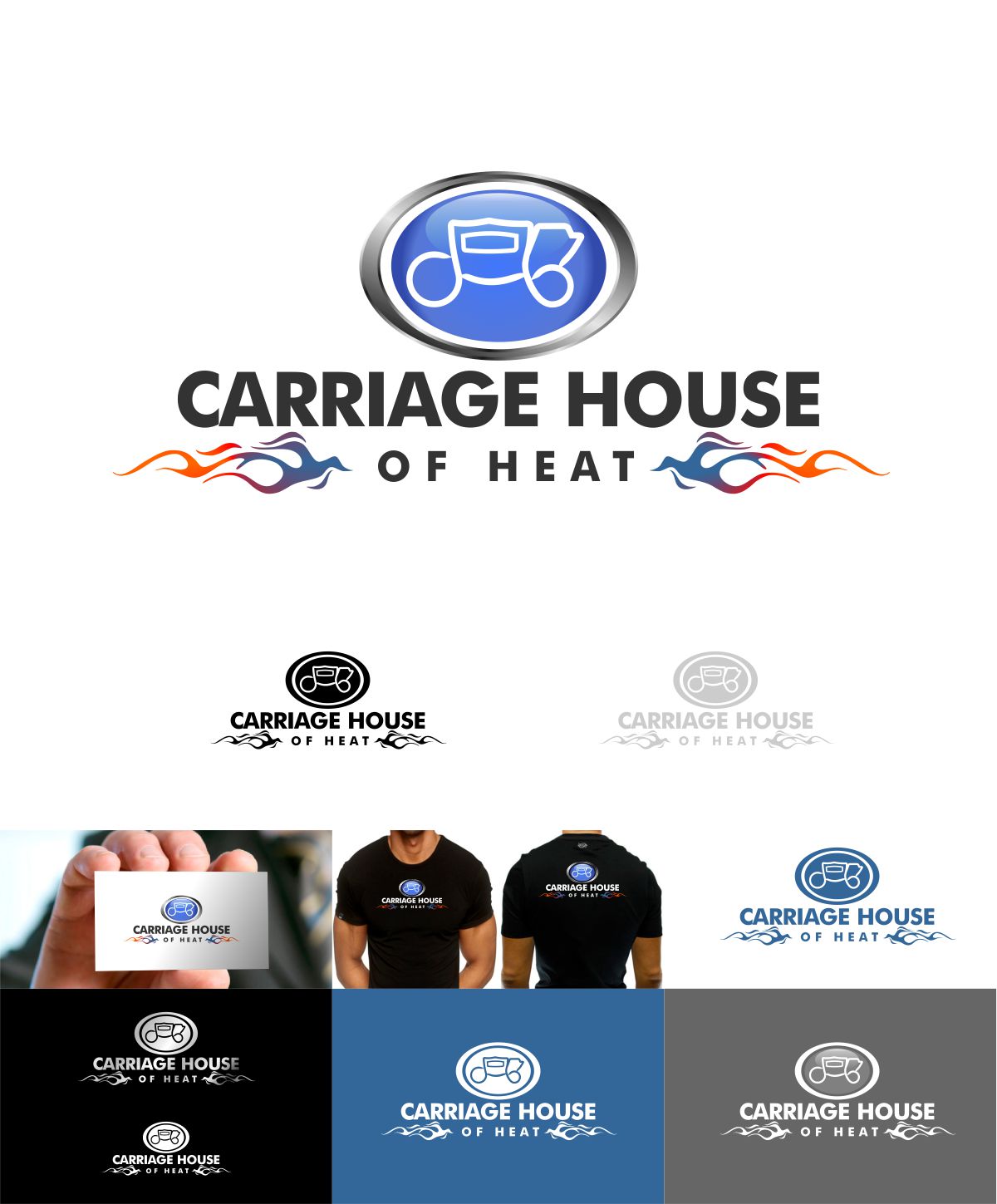 Logo Design by DesignMX (Renan Mejia) for Carriage House of Heat | Design #5179778