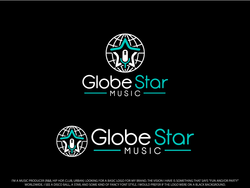Diseño de Logo por Colorflix™ para Globe Star Music | Diseño #5186468