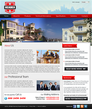 Web Design by Expert Designer for this project | Design: #267349