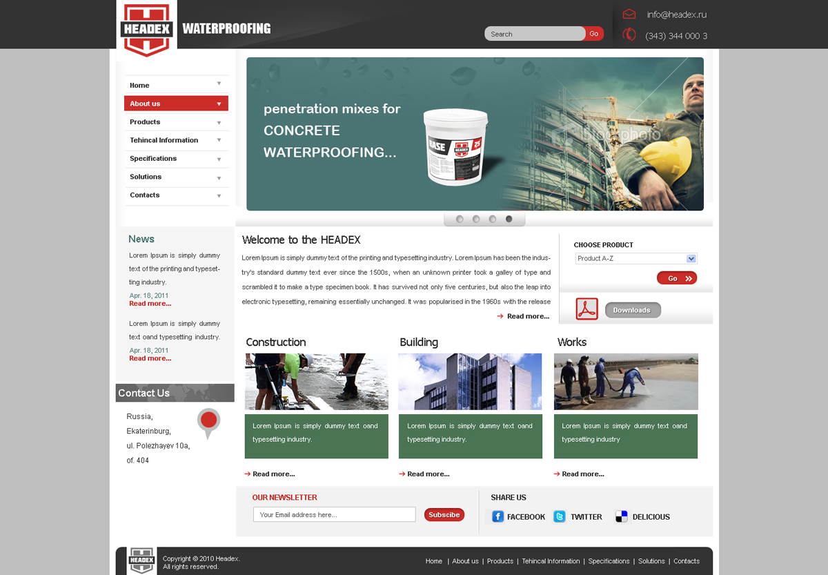 Web Design by Tebu Kurian for this project | Design #264898