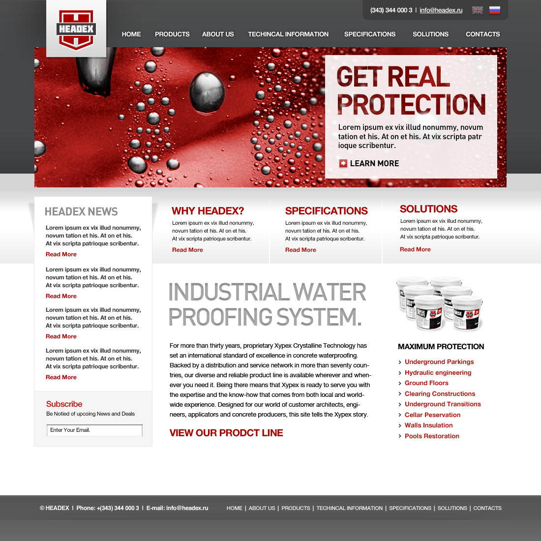 Web Design by Robert Marks for this project | Design #266156