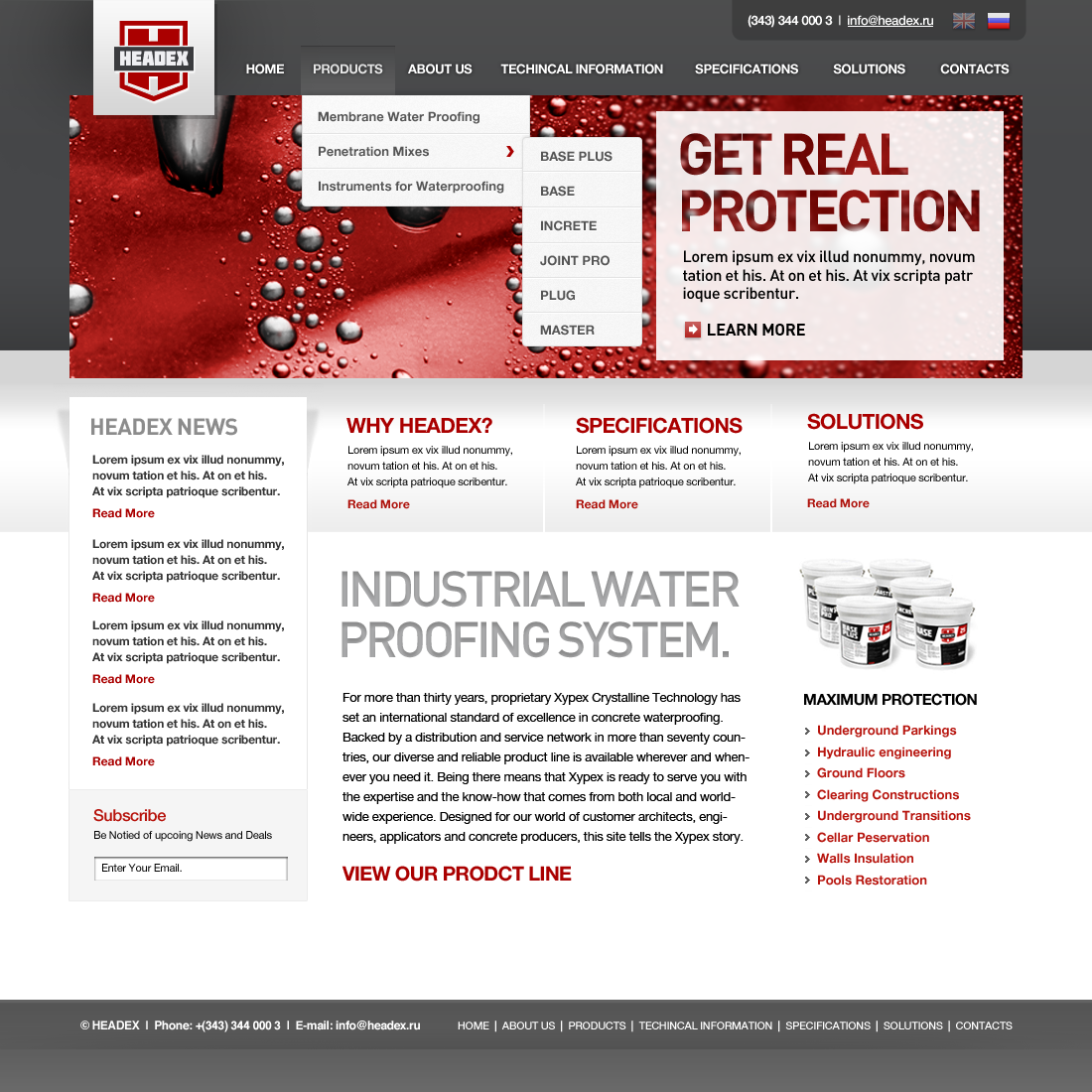 Web Design by Robert Marks for this project | Design #266157