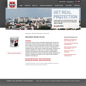 Web Design by Robert Marks for this project | Design: #266160