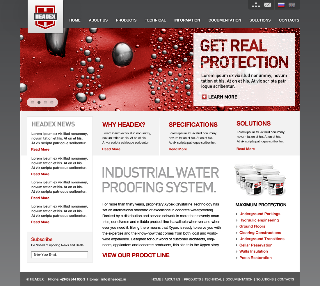Web Design by Robert Marks for this project | Design #269566