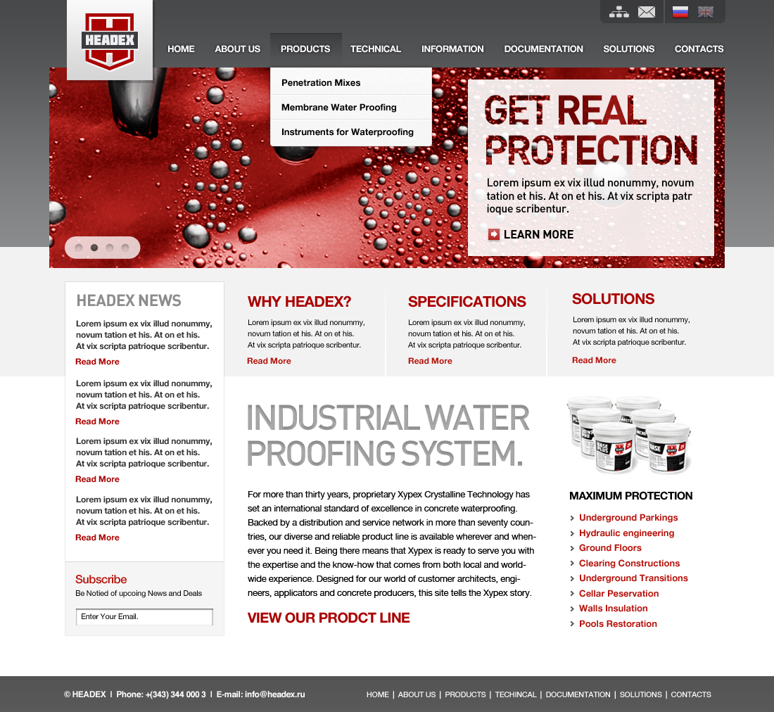 Web-Design von Robert Marks für dieses Projekt | Design #270682