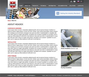 Web Design by Robert Marks for this project | Design: #270687