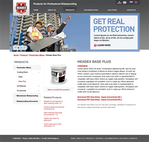 Web Design by Robert Marks for this project | Design: #274803