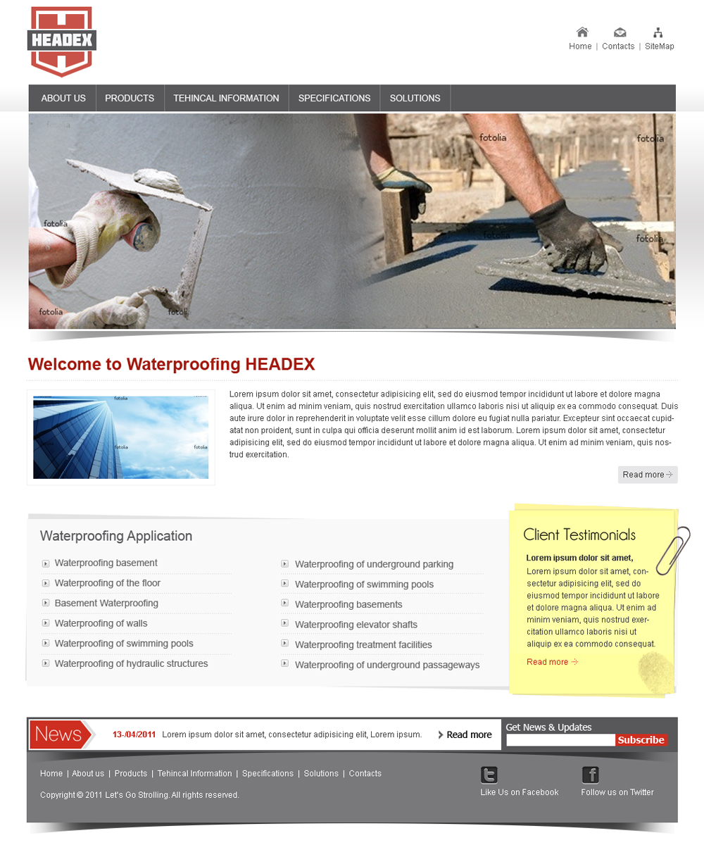 Diseño Web por Mayank Patel para este proyecto | Diseño #261029