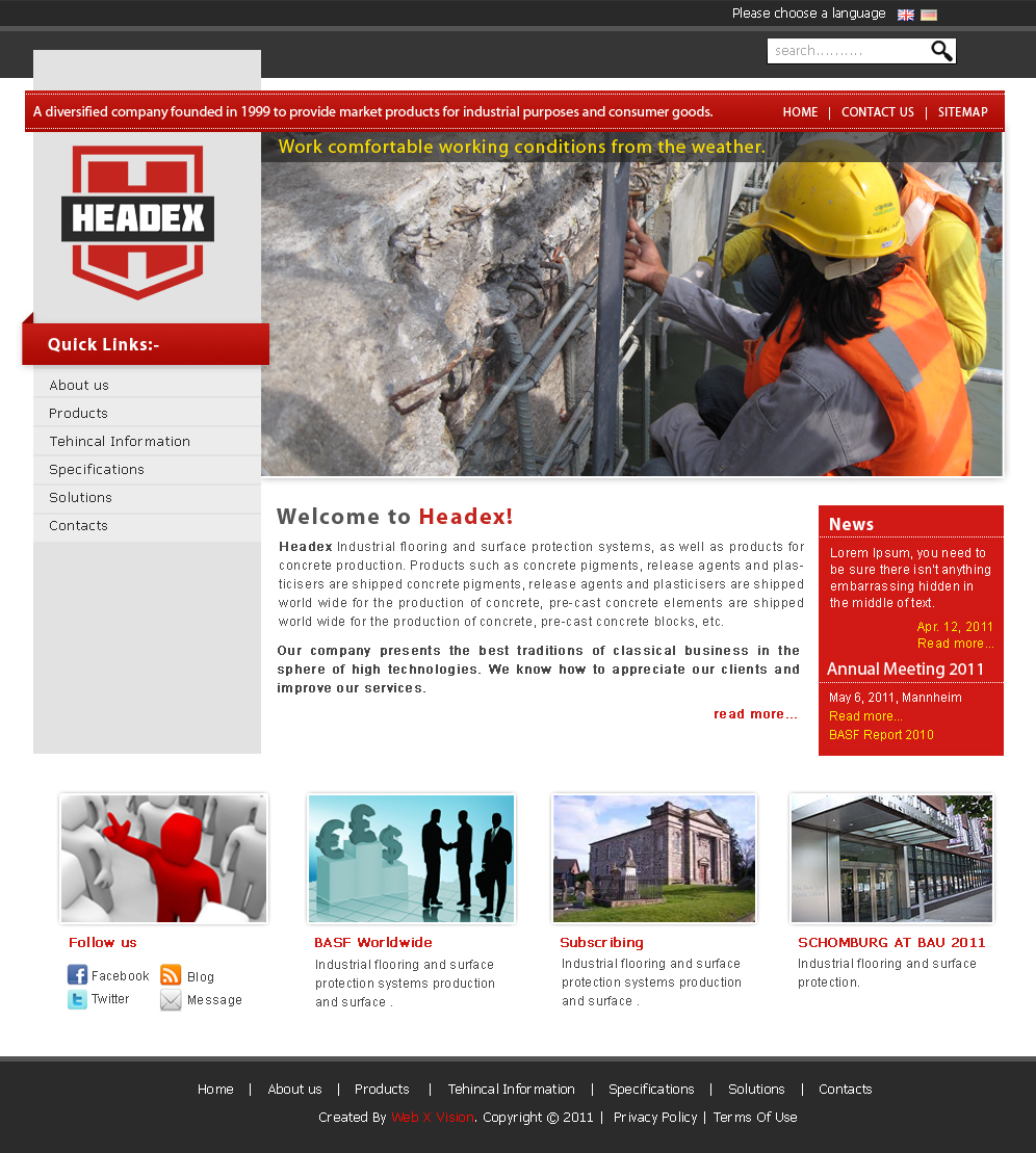 Web Design by webxvision for this project | Design #260471