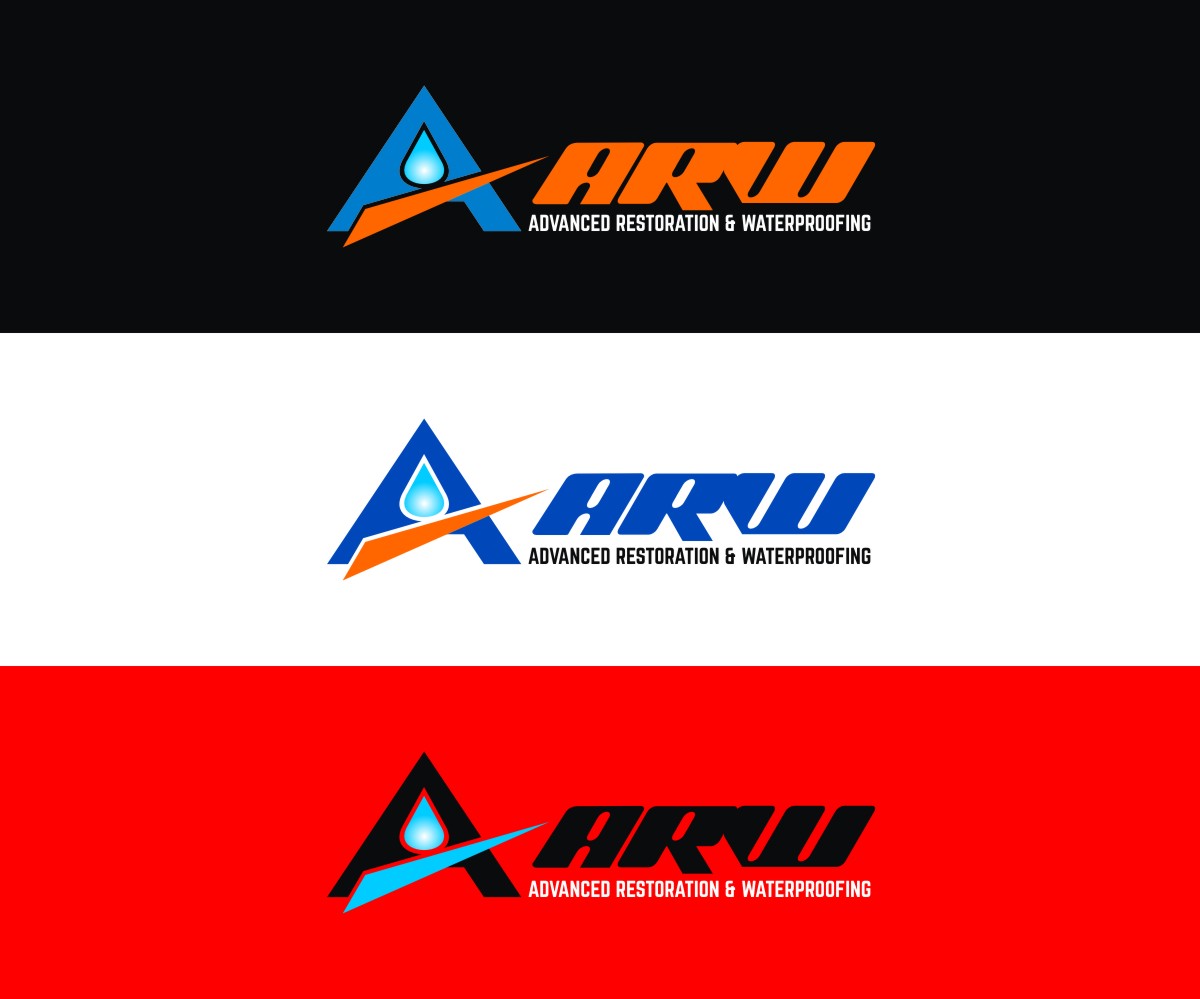 Logo-Design von Yudi für Advanced Rstoration & Waterproofing LLC | Design: #5245695