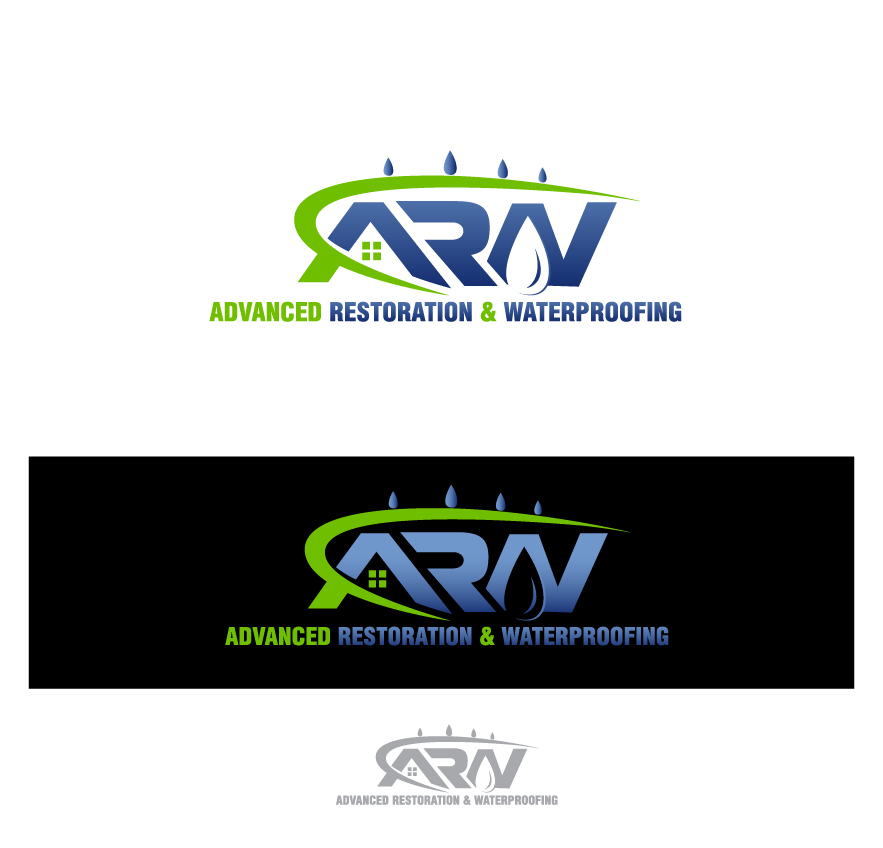 Diseño de Logo por Digihex para Advanced Rstoration & Waterproofing LLC | Diseño #5182786
