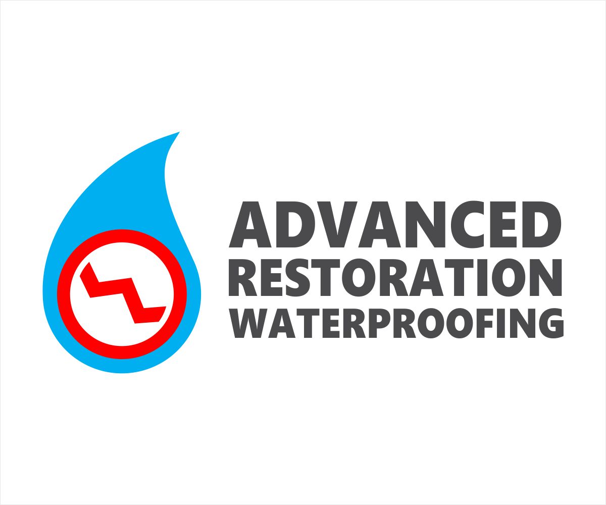Logo-Design von 007Art für Advanced Rstoration & Waterproofing LLC | Design #5181008