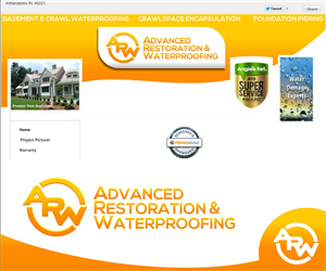 Diseño de Logo por hamkur para Advanced Rstoration & Waterproofing LLC | Diseño: #5179993