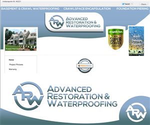 Diseño de Logo por hamkur para Advanced Rstoration & Waterproofing LLC | Diseño: #5179998