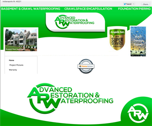 Diseño de Logo por hamkur para Advanced Rstoration & Waterproofing LLC | Diseño: #5184157