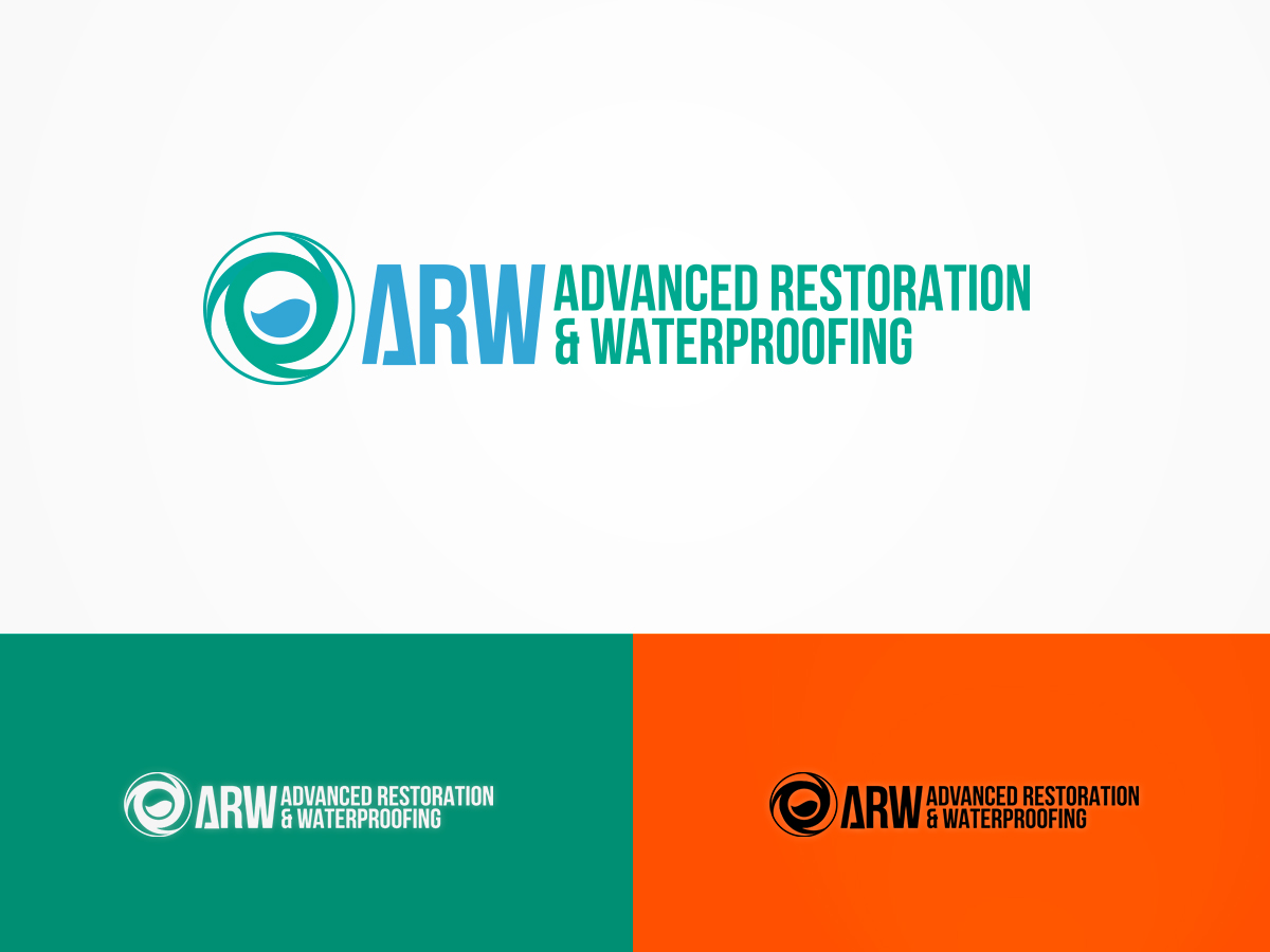 Logo-Design von ArtSamurai für Advanced Rstoration & Waterproofing LLC | Design #5184786