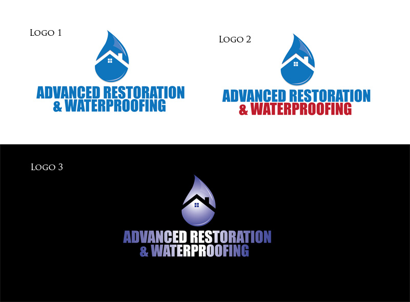 Logo-Design von anushka_snigdha für Advanced Rstoration & Waterproofing LLC | Design #5223009
