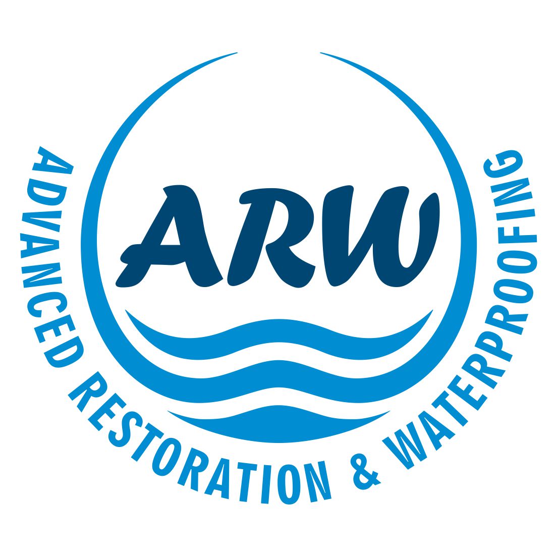 Logo Design by Atul Khodaskar for Advanced Rstoration & Waterproofing LLC | Design #5188564